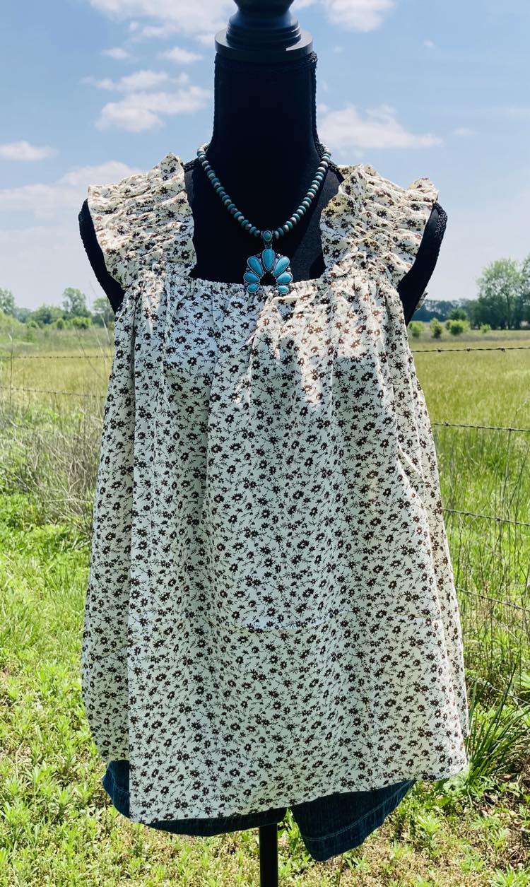 Floral Baby Doll Top