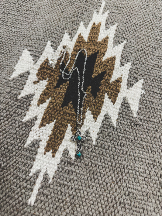 Kingman Cross Necklace RTS