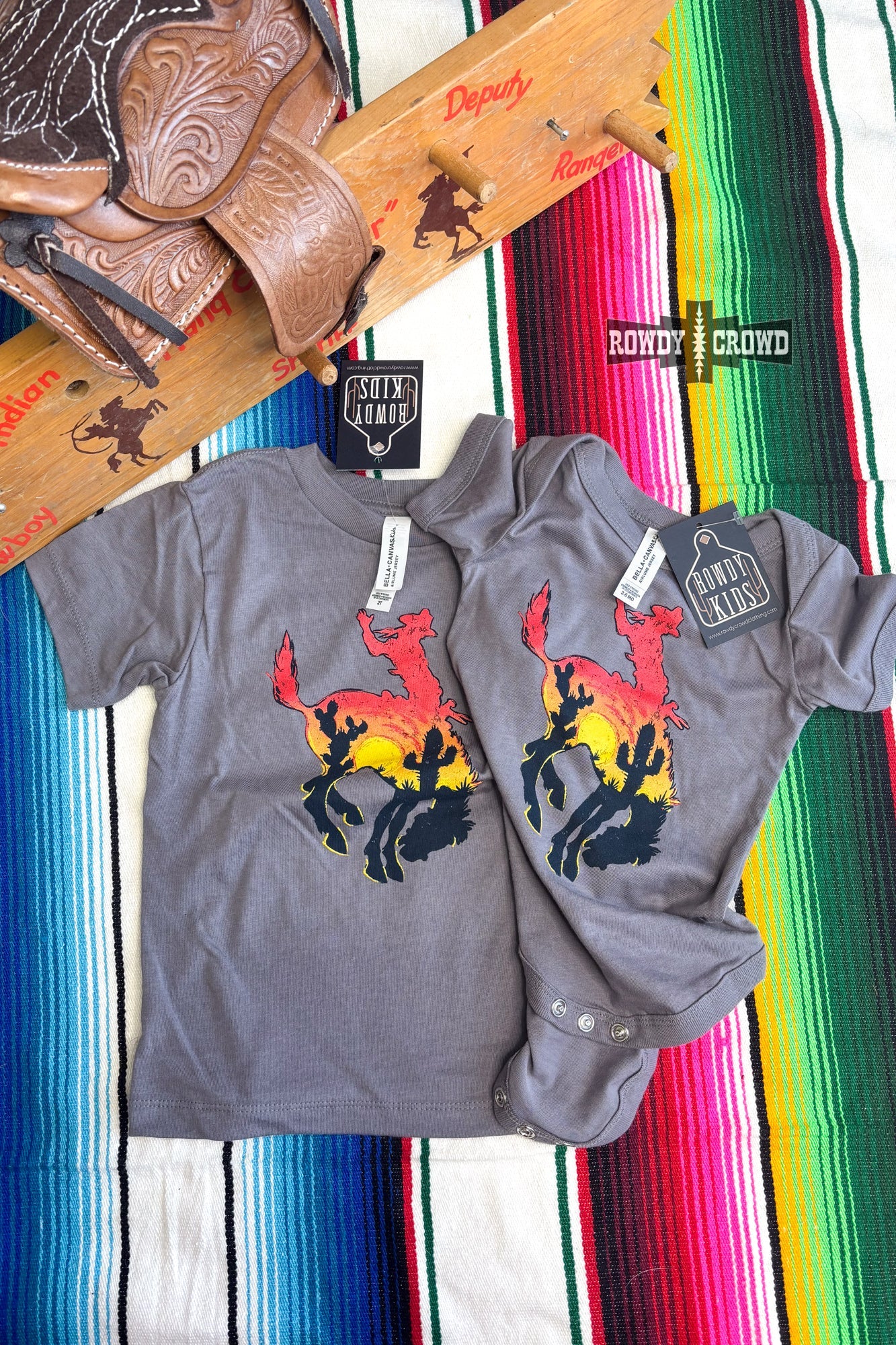 KIDS Bowie Bronc Tee