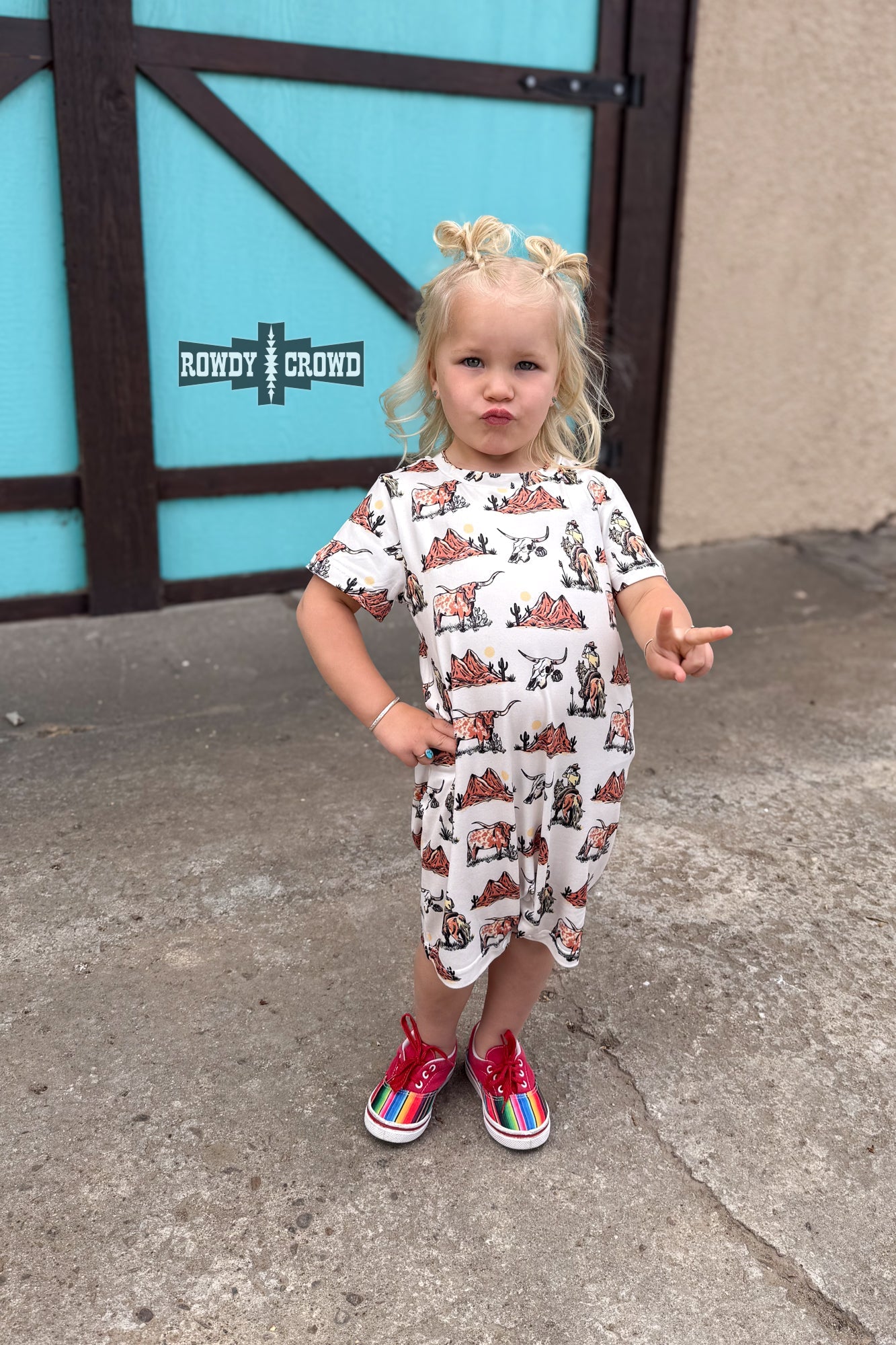 West Texas Short Onesie