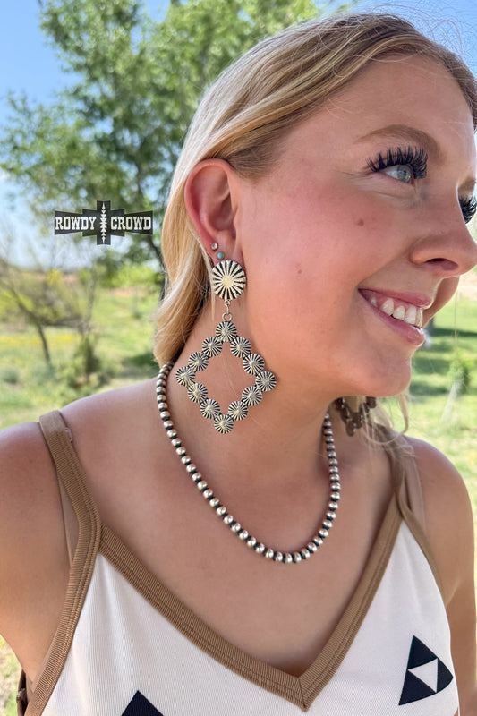 Choctaw Concho Earrings
