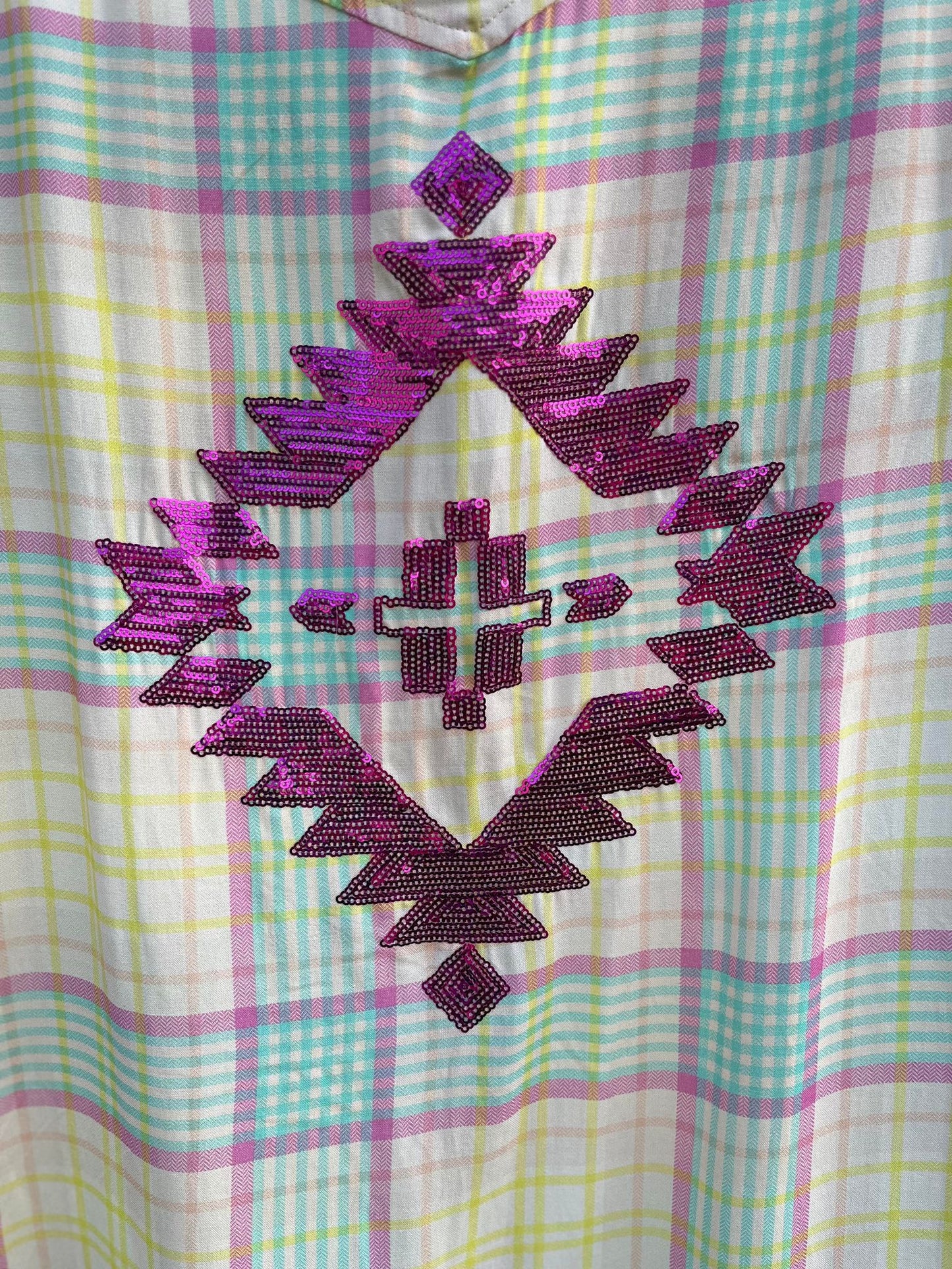 Be Extra Turquoise Snap Shirt