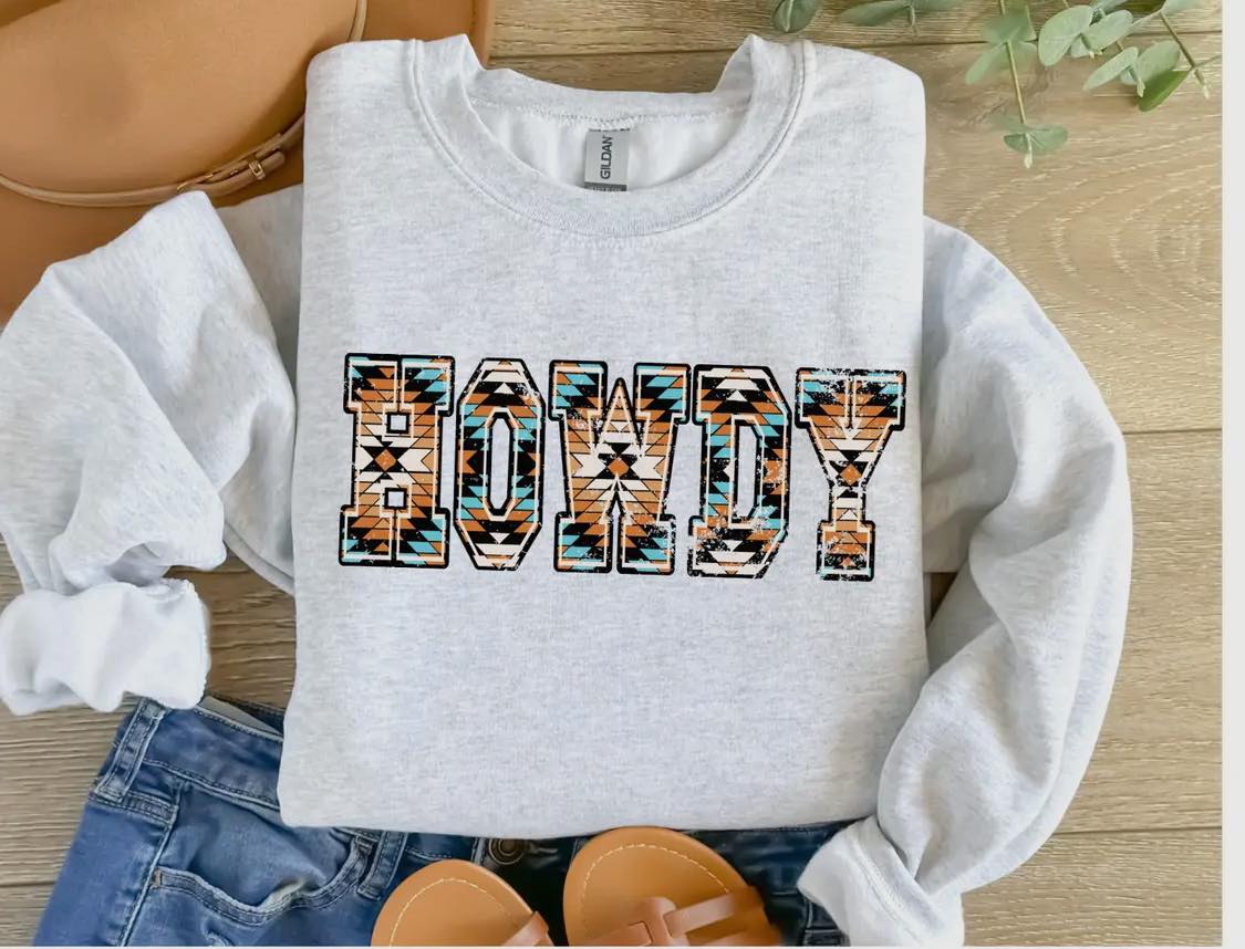 Aztec Howdy Pullover