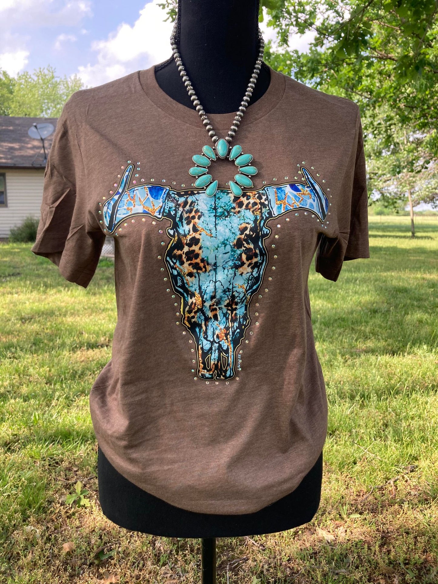 Blinged Out Steer Tee