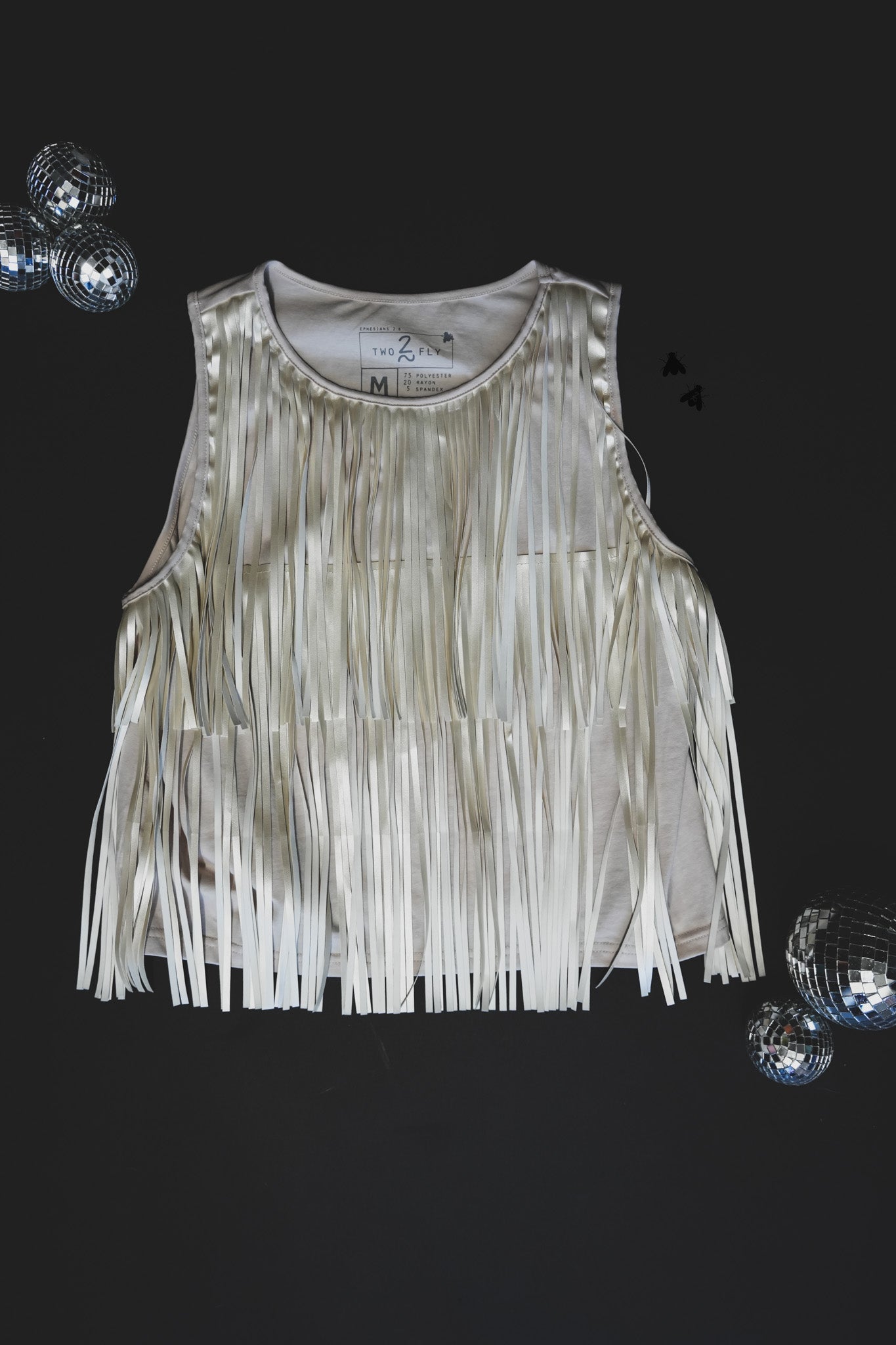 GIRLS BEST FRINGE *PEARL [M/L/2X/3X ONLY]