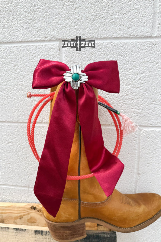 Ruby Red Bow