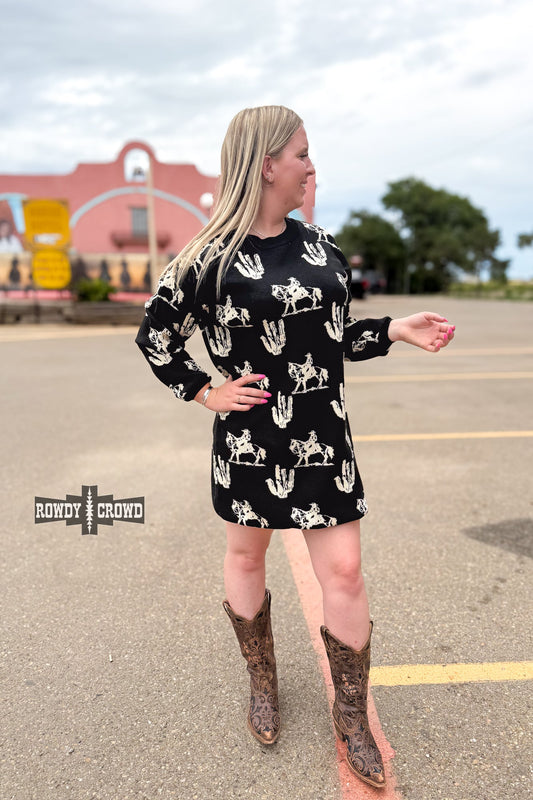 Sweet Saguaro Sweater Dress