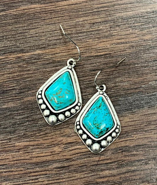 Kingman Turquoise Earrings