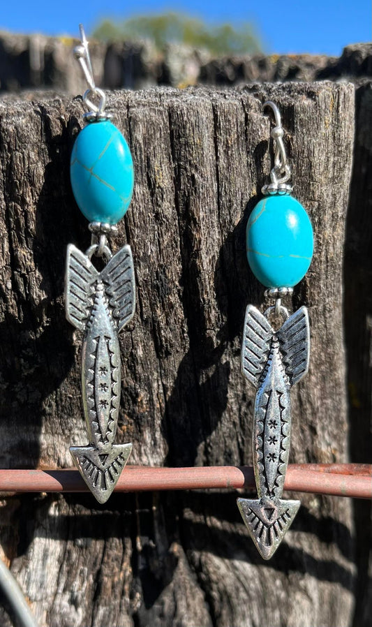 Western Arrow Earrings