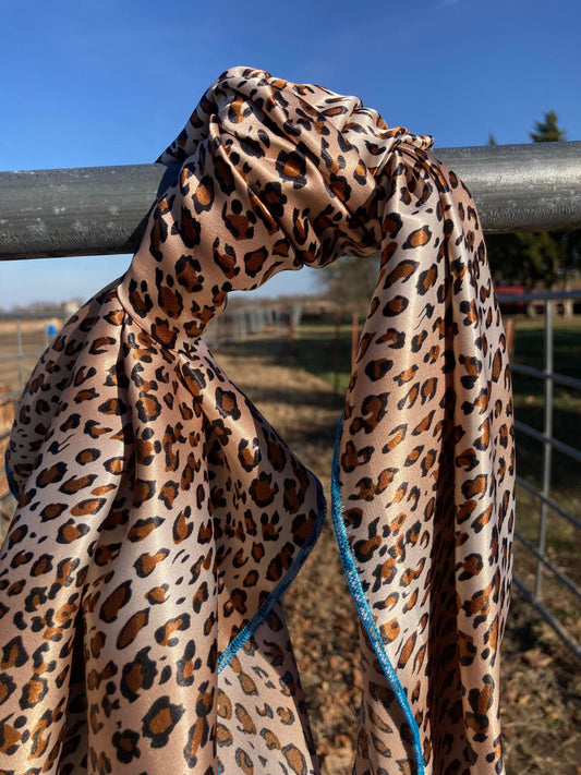 Leopard Print Wild Rag